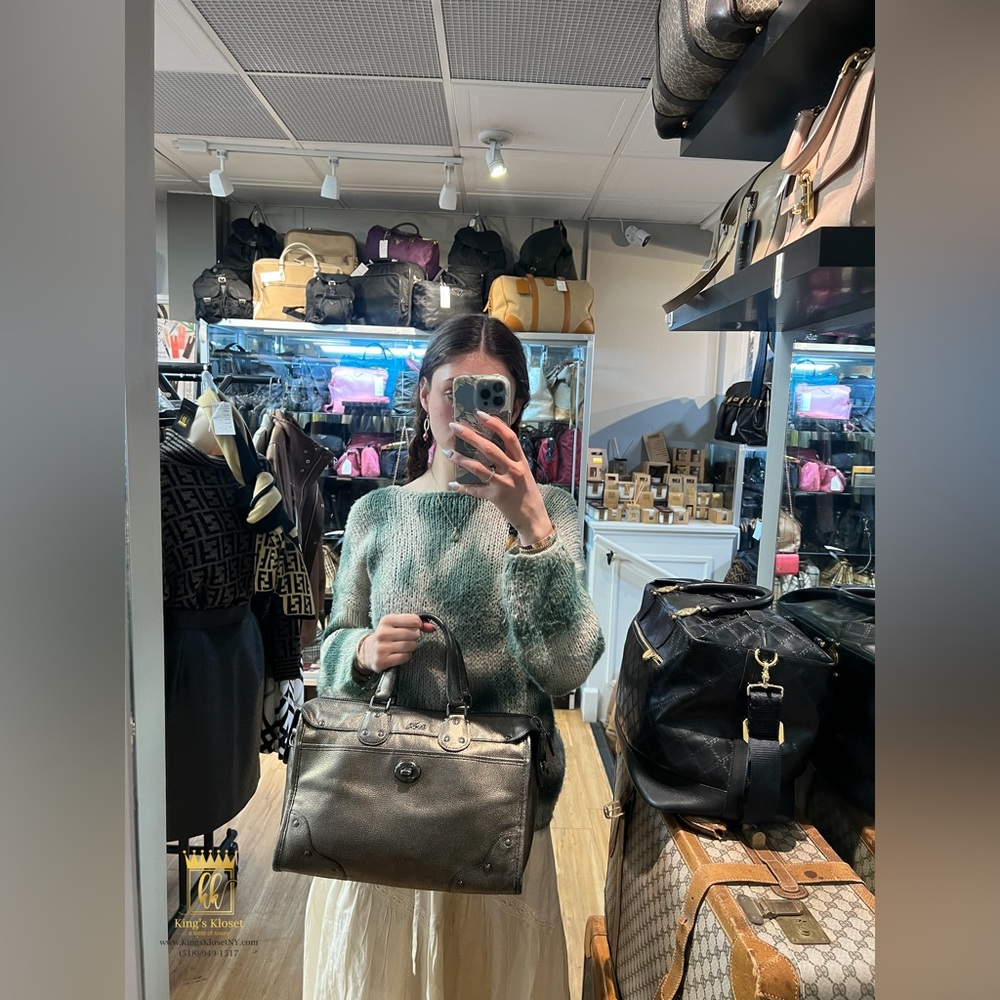 Coach Rhyder metallic satchel - Picture 14 of 16